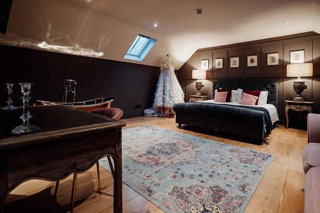 Boutique Wedding Venue Master Bedroom